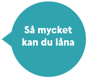 Så mycket kan du låna